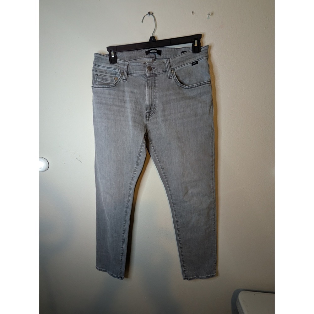 Mavi Jake Slim Leg‎ Men's Jeans Grey Wash Size 34x32